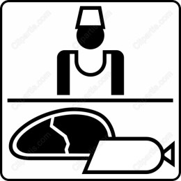 Butcher at Work