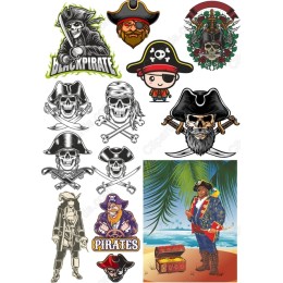 Pirate Clipart Bundle - Set