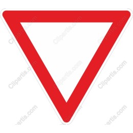 Yield Traffic Sign