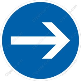 Bold Directional Arrow