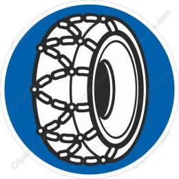 Snow Tire with Chains