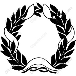 Elegant Laurel Wreath