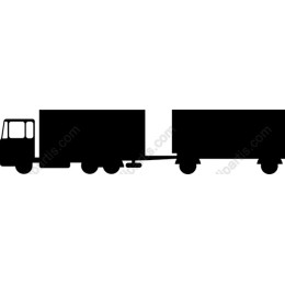Heavy-Duty Truck and Trailer
