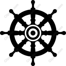 Black Ship's Wheel