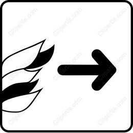 Elegant Arrow with Leaves