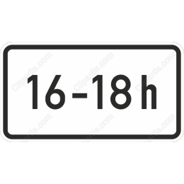 16-18h Modern Sign
