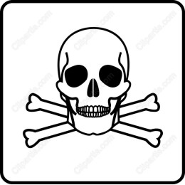 Bold Skull and Crossbones