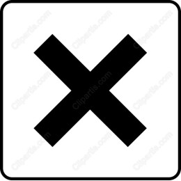 Bold Cross Mark