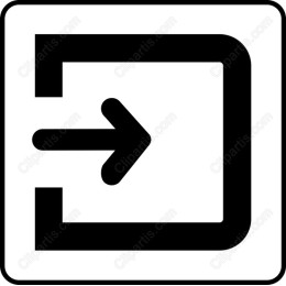 Entering Arrow Icon