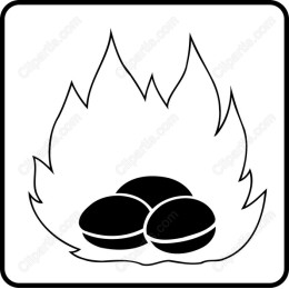 Eggs in Flame