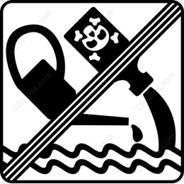 Hazardous Waste Disposal Warning