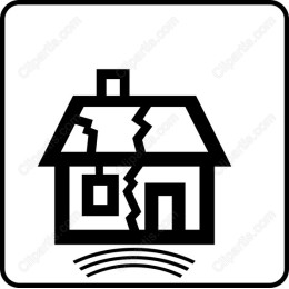 Distressed House Icon
