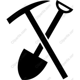 Crossed Pickaxe and Shovel