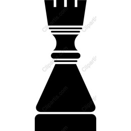 Black Chess Rook