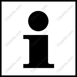 Minimalist Black 'Info Icon'