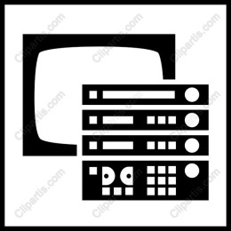 Retro Television and Audio Equipment