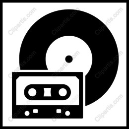 Retro Vinyl and Cassette Tape