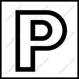 Bold Letter P
