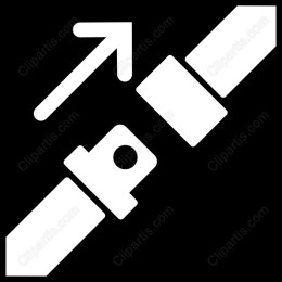 Seat Belt Safety Icon