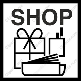 Stylish SHOP with Gift Boxes and Stationery
