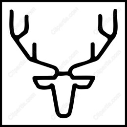 Deer Antlers Minimalist