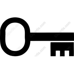 Stylish Minimalist Key