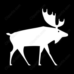 Stylized Moose