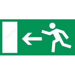 Emergency Exit Sign - Safety Graphics