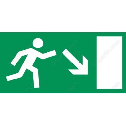 Emergency Exit Sign