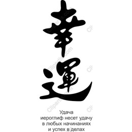 Chinese Character for Luck (?)