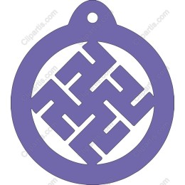 Sacred Knot in Purple