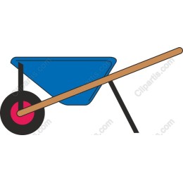 Vibrant Wheelbarrow
