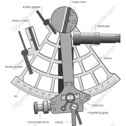 Vintage Marine Sextant