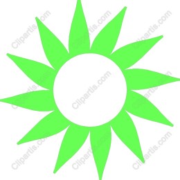 Green Sunburst