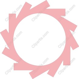 Modern Circular in Soft Pink