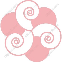 Charming Pink Swirl