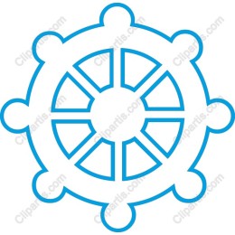 Nautical Ship's Wheel