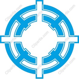 Geometric Blue