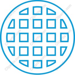 Geometric Grid Pattern