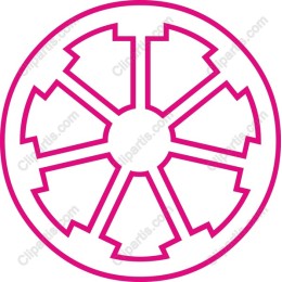 Stylized Geometric Floral