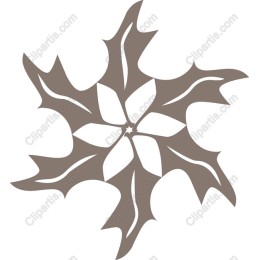 Elegant Holly Leaf