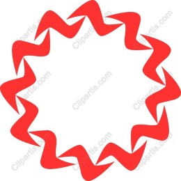 Red Zigzag Frame
