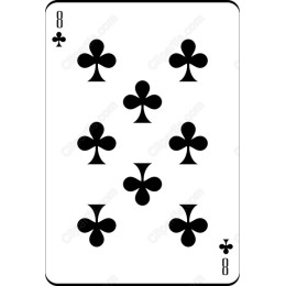 Eight of Clubs