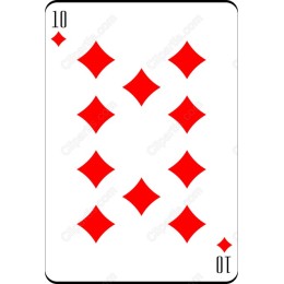 10 of Diamonds
