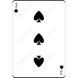 3 of Spades