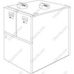 Dual-Drawer File Cabinet