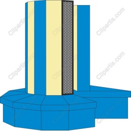 Stylized Modern Structure