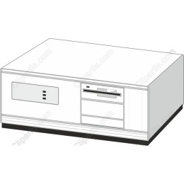 Sleek Modern Document Storage Box