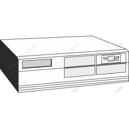 Vintage Video Game Console