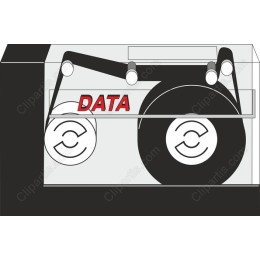 Vintage Data Tape